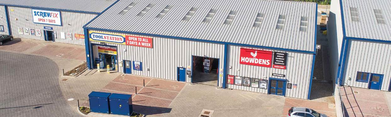 Howdens  Toolstation AtexBusiness Park Stowmarket SOLD 1.6m - 4
