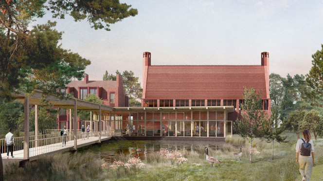 Image of Gort Scott_Girton College New Court_17