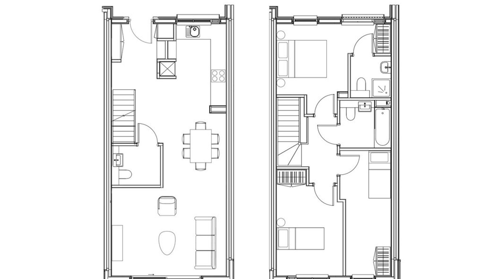 Image of 3 Bedroom Floorplam